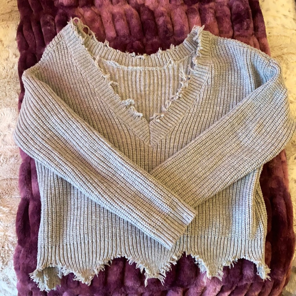 Gliks grey sweater